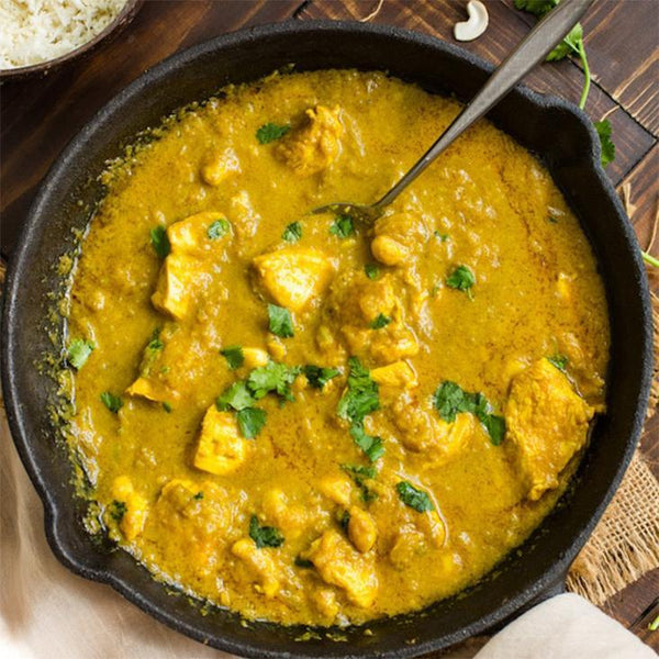 Chicken Korma | with Rice and Naan